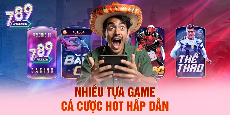 Kho game đa dạng tại fanvip